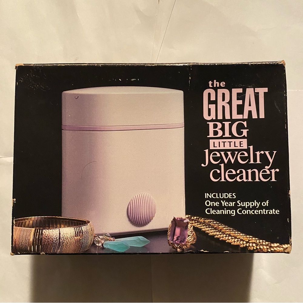 Inverness The Great Big Little Jewelry Cleaner 1993 Retro Item
